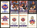 1970's-2000's Pocket Schedules Collection (63)
