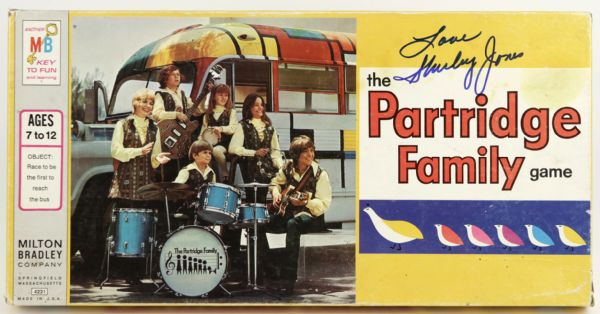 1971 Patridge Family Game Signed By Shirley Jones - JSA 