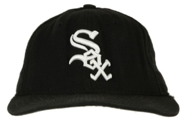 2006 Rob Makowiak Chicago White Sox Game Worn Cap (MEARS Auction LOA)
