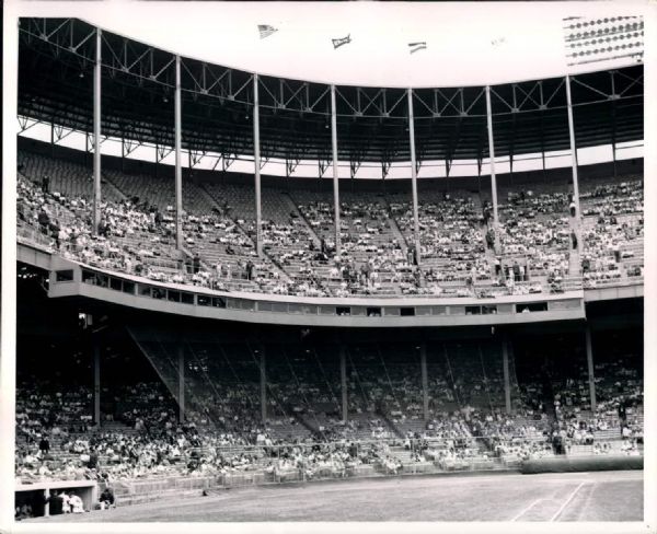 1955 Kansas City Park "The Sporting News Collection Archives" Original Photo (Sporting News Collection Hologram/MEARS Photo LOA)
