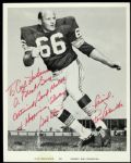 1970s-90s Ray Nitschke Green Bay Packers Signed Photo & Super Bowl Program Also Signed by Franco Harris - Lot of 4 - JSA 