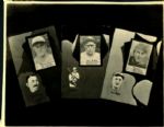 1933 All Star Game The Sporting News Collection Archives Original Photos (Sporting News Collection Hologram/MEARS Photo LOA) - Lot of 6