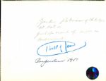 1951 Jackie Robinson Brooklyn Dodgers Hank Majeski Hall of Fame Game The Sporting News Collection Archives Original Photos (Sporting News Collection Hologram/MEARS Photo LOA) - Lot of 2