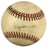 1979 World Series Game Used Baseball Signed by Ray Mueller - Pirates vs. Orioles - JSA & MEARS LOA 