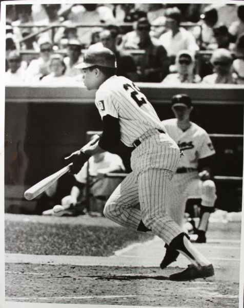 1969 Rod Carew Minnesota Twins "TSN Collection Archives" Original First Generation 11" x 14" Choice Jumbo Oversized Photo (TSN Collection Hologram/MEARS Photo LOA) 1:1, Unique - Lot of 2