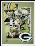 1970s-96 Ray Nitschke Green Bay Packers Signed 8 x 10 - Lot of 3 - JSA 