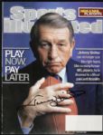 2001 Johnny Unitas Baltimore Colts Signed Sports Illustrated Magazine - JSA