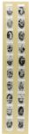 1920s Baseball Strip Cards - Lot of 20 - 2 Strips With - Heinie Groh Grover C. Alexander Eddie Collins 