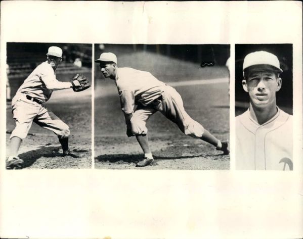 1931 Lefty Grove Philadelphia Athletics "The Sporting News Collection Archives" Original 8" x 10" Photo (Sporting News Collection Hologram/MEARS Photo LOA)