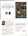 1997 Brett Favre Green Bay Packers Signed Heart of Gold II Print Artist's Proof 32/80 - MEARS 