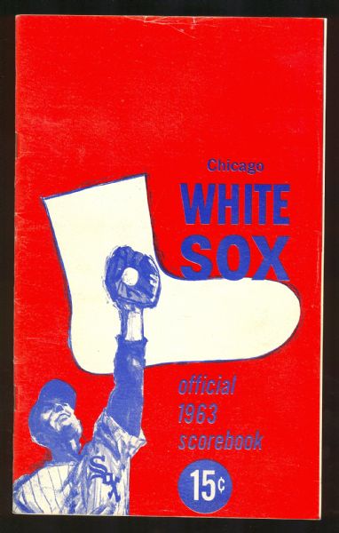 1963 Chicago White Sox Program Collection (9)