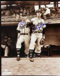 1950s Warren Spahn & Johnny Sain Milwaukee Braves Signed 8" x 10" Photo - JSA