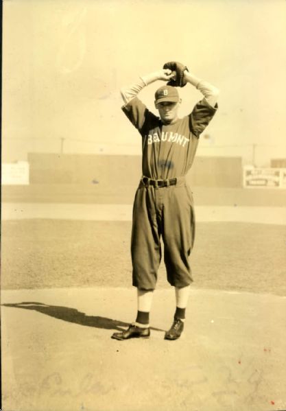1935 Clarence Phillips Beaumont Exporters "The Sporting News Collection Archives" Original Photo (Sporting News Collection Hologram/MEARS Photo LOA)