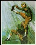 1970s Green Bay Packers 11 x 14 Oil Print - Lot of 8