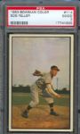 1953 Bowman Color Indians Bob Feller #114 PSA 2