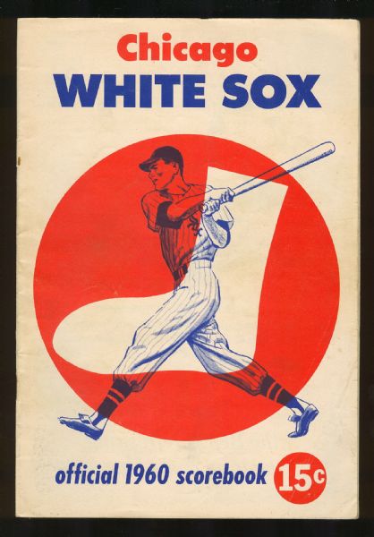 1960 Chicago White Sox Program Collection (12)