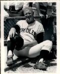 1964-68 circa Boog Powell Baltimore Orioles The Sporting News Collection Archives Original 8 x 10 Photos (Sporting News Collection Hologram/MEARS Photo LOA) - Lot of 4