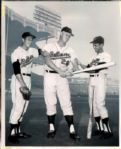 1964-68 circa Boog Powell Baltimore Orioles The Sporting News Collection Archives Original 8 x 10 Photos (Sporting News Collection Hologram/MEARS Photo LOA) - Lot of 4