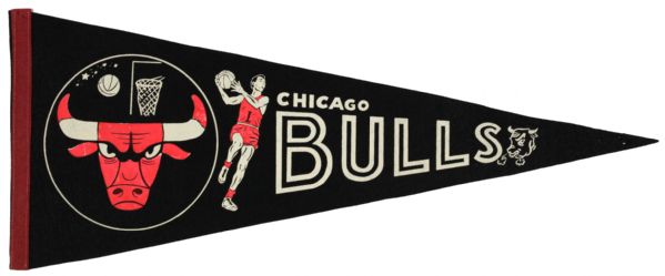 1960s Chicago Bulls Pennant