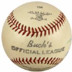 1960 Warren Spahn Milwaukee Braves Vintage Single Signed Baseball - JSA 