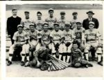 1940 Rocky Marciano Youth Baseball Team "The Sporting News Collection Archives" Original 7" x 9" Photo (Sporting News Collection Hologram/MEARS Photo LOA)
