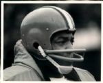 1961-65 circa Jim Brown Cleveland Browns "The Sporting News Collection Archives" Original 8" x 10" Photo (Sporting News Collection Hologram/MEARS Photo LOA)
