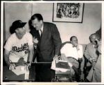 1953-62 Sandy Koufax Brooklyn Dodgers Los Angeles Dodgers The Sporting News Collection Archives Original 8 x 10 Photos (Sporting News Collection Hologram/MEARS Photo LOA) - Lot of 2