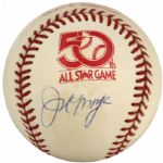 1979 Baseball All-Star Game Used Baseball - Signed by Joe Morgan - JSA & MEARS LOO
