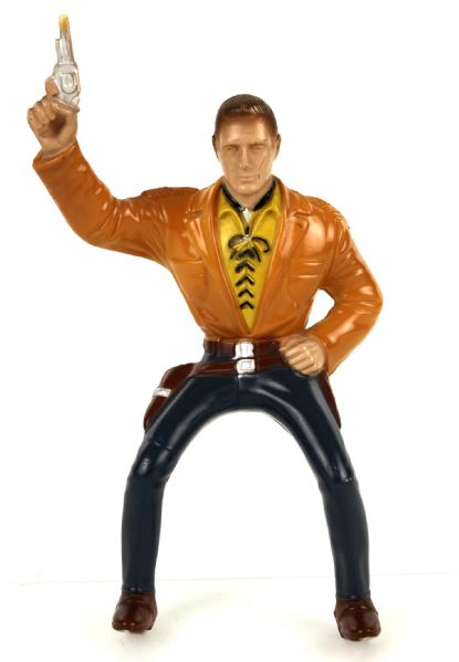 1960s Hartland Cheyenne Figure With Gun In Place 