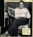 1945-58 Joe McCarthy Phil Rizzuto Buddy Rosar "The Sporting News Collection Archives" Original Photos (Sporting News Collection Hologram/MEARS Photo LOA) - Lot of 3