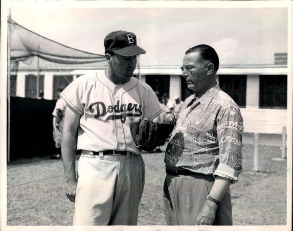 1950 Duke Snider Brooklyn Dodgers "The Sporting News Collection Archives" Original 8" x 10" Photo (Sporting News Collection Hologram/MEARS Photo LOA)