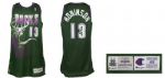 1995-96 Glenn Robinson Milwaukee Bucks Alternate Style Game Jersey 