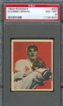 1949 Bowman Braves Warren Spahn #33 PSA NM-MT 8
