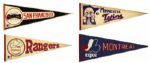 1970s - 80s Collection of Pennants - Lot of 20