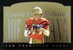 1995 Joe Montana Kansas City Chiefs Signed Card -  JSA