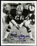 199s Ray Nitschke Green Bay Packers Signed 8 x 10 Photo - Lot of 3 - JSA 
