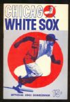 1961 Chicago White Sox Program Collection (11)