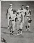1967 Detroit Tigers Kansas City As Brawl "TSN Collection Archives" Original First Generation Choice Jumbo Oversized Photos (TSN Collection Hologram/MEARS Photo LOA) 1:1, Unique - Lot of 7