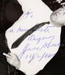 1962 Jack Sharkey World's Best Fly Fisher Signed 8 x 10 Photo - JSA