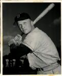 1950-53 circa Bobby Morgan Brooklyn Dodgers "The Sporting News Collection Archives" Original 8" x 10" Photo (Sporting News Collection Hologram/MEARS Photo LOA)