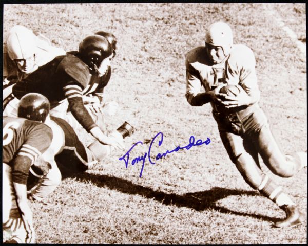 Tony Canadeo Green Bay Packers Signed 8" x 10" Photo - JSA 