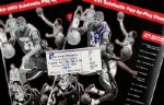 2002 Lebron James Miami Heat Signed St. Vincent St. Marys High School Basketball Program w/ Ticket - JSA