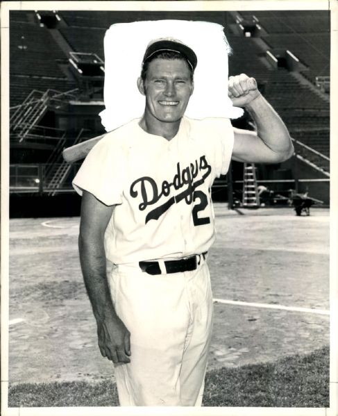 1949 Kevin Connors Brooklyn Dodgers "The Sporting News Collection Archives" Original 8" x 10" Photo (Sporting News Collection Hologram/MEARS Photo LOA)