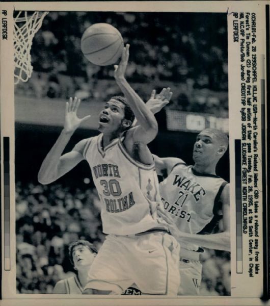 1980s to 1990s Wake Forest Demon Deacons Mens Basketball "The Sporting News Collection Archives" Original Photos (Sporting News Collection Hologram/MEARS Photo LOA) - Lot of 55