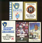 1970's-2000's Pocket Schedules Collection (63)