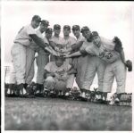 1960 Sandy Koufax Don Drysdale Los Angeles Dodgers "The Sporting News Collection Archives" Original 8" x 8" Photo (Sporting News Collection Hologram/MEARS Photo LOA)