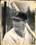 1953-66 Ted Williams Boston Red Sox The Sporting News Collection Archives Original Photos (Sporting News Collection Hologram/MEARS Photo LOA) - Lot of 4