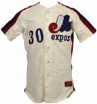 1980s Tim Raines Montreal Expos Salesmans Sample Authentic Jersey 