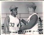 1965-66 circa Luis Tiant Cleveland Indians The Sporting News Collection Archives Original 8 x 10 Photos (Sporting News Collection Hologram/MEARS Photo LOA) - Lot of 2