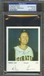 1969 Pirates Team Issue Vernon Law Signed Card PSA/DNA